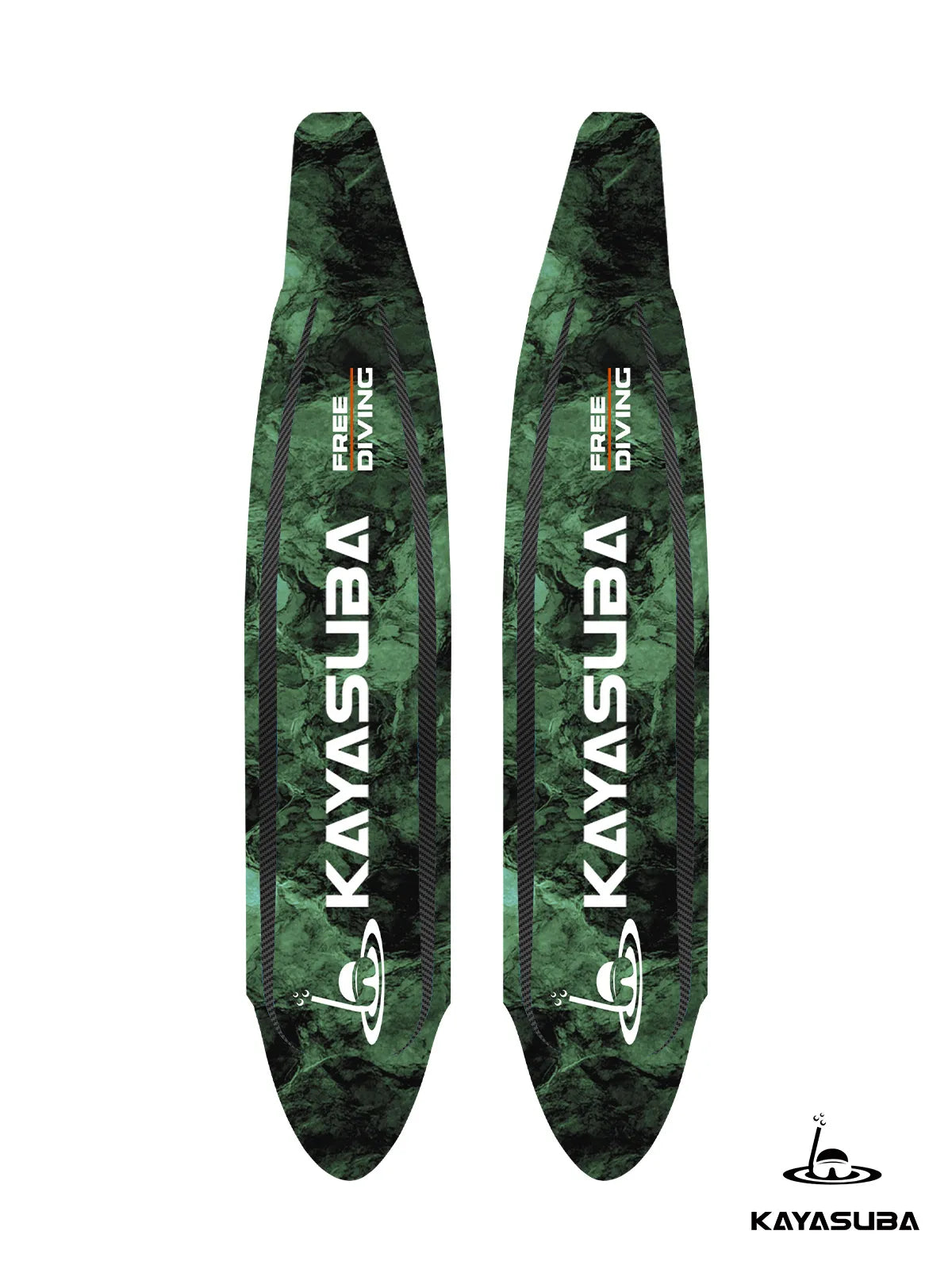 KAYASUBA SEA AMBER SERIES CARBON FIBER FIN BLADES