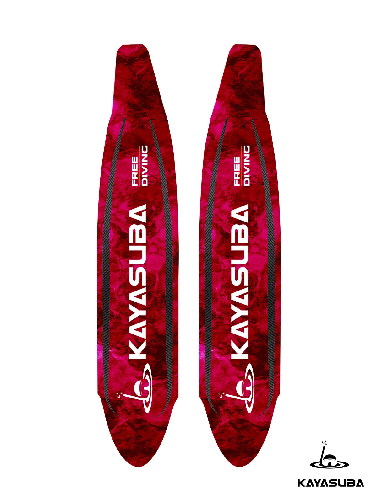 KAYASUBA SEA AMBER SERIES CARBON FIBER FIN BLADES