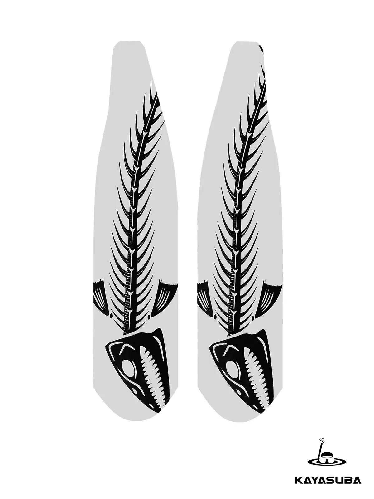 KAYASUBA MELANOSTEON CARBON FIBER FIN BLADES