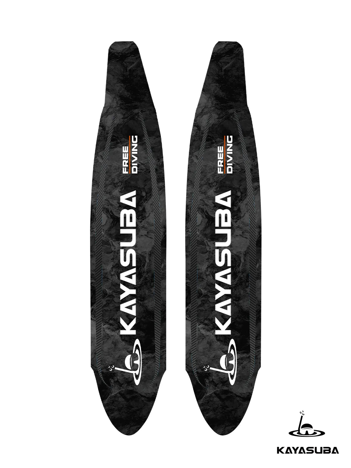 KAYASUBA SEA AMBER SERIES CARBON FIBER FIN BLADES