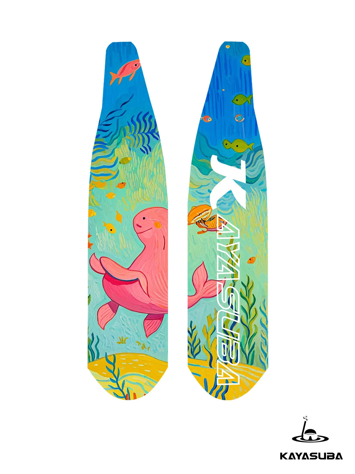 KAYASUBA CORAL CARBON FIBER FIN BLADES