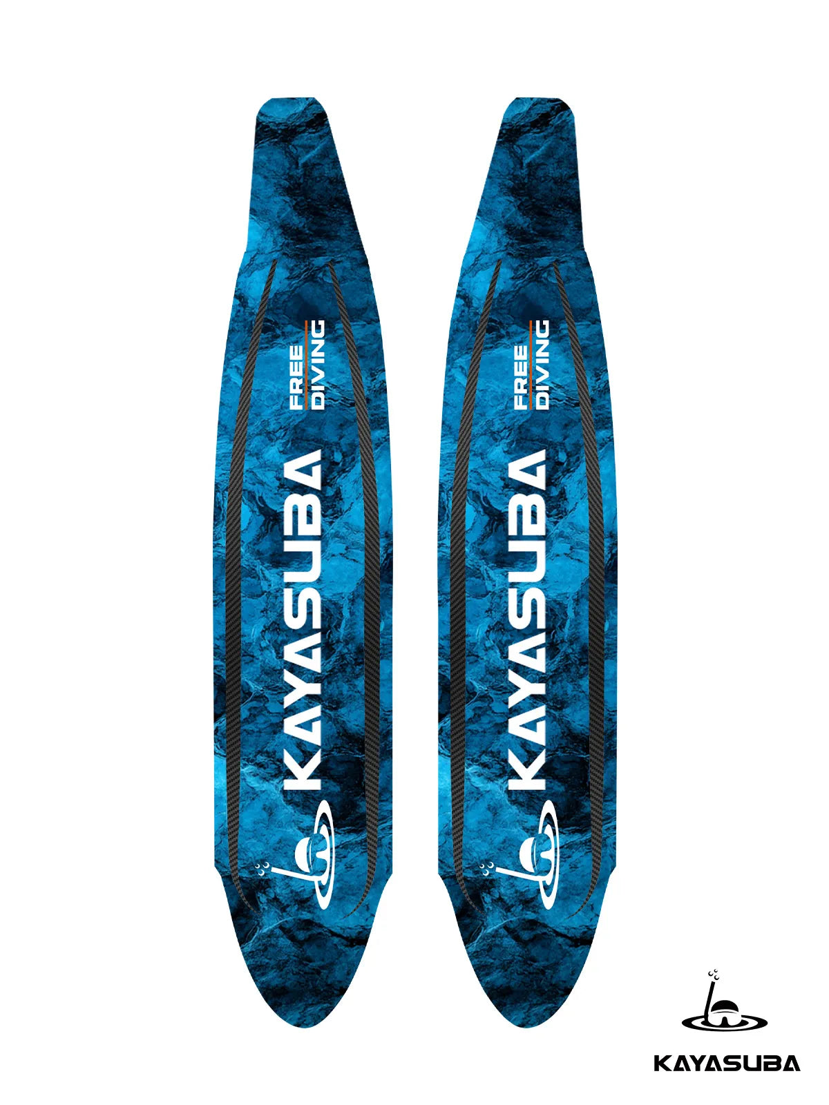 KAYASUBA SEA AMBER SERIES CARBON FIBER FIN BLADES