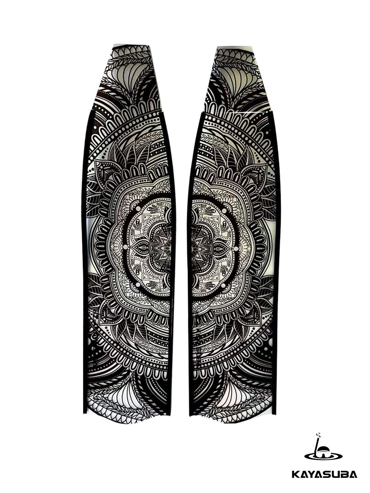 KAYASUBA ULTRA-LIGHT TANTRIC FIBERGLASS TRANSPARENT PROFESSIONAL FREE DIVING LUNG FINS LONG SOCKS SHOES