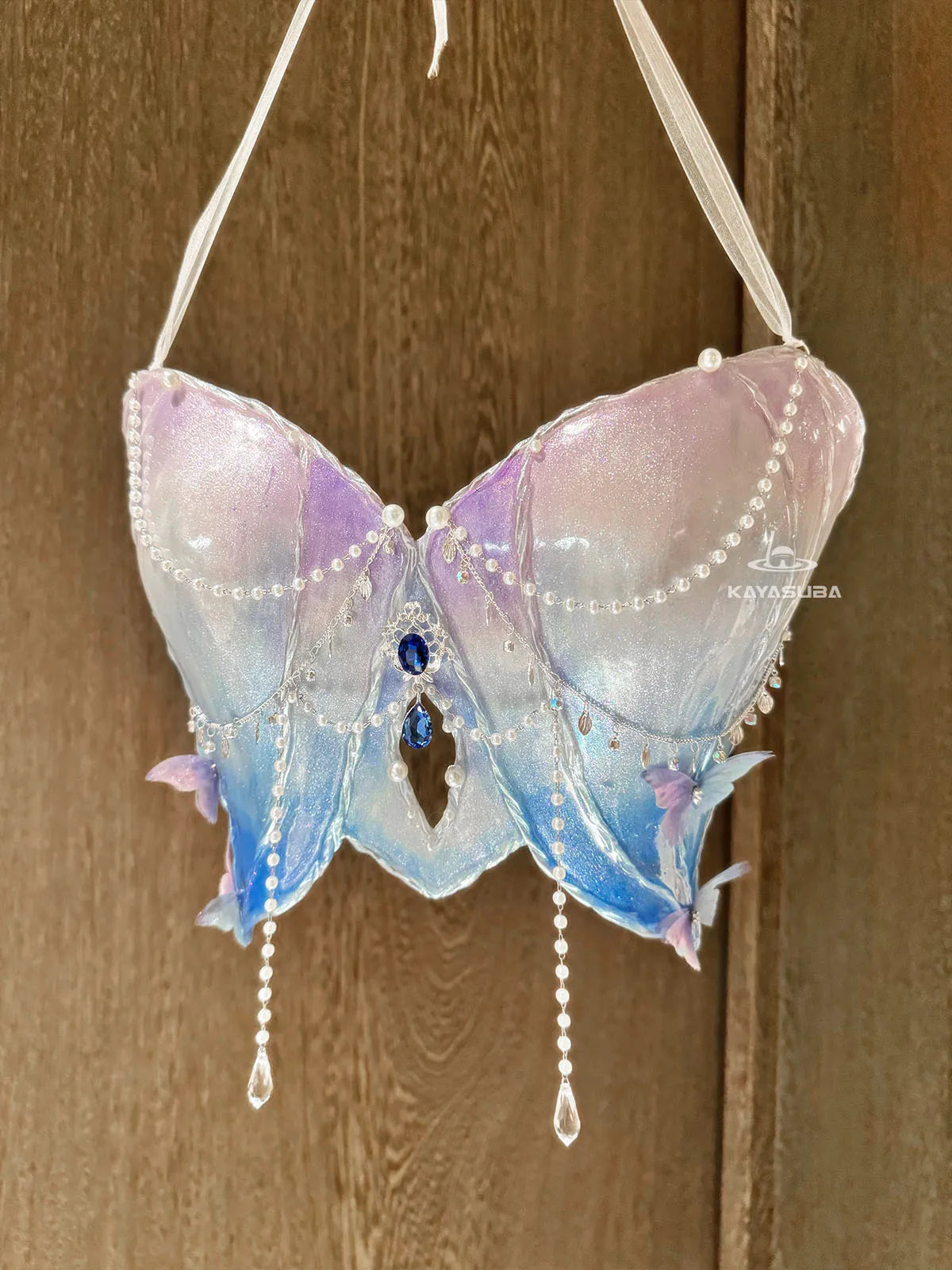 ETHEREAL ORCHID COSPLAY COSTUME RESIN MERMAID PORCELAIN CORSET BRA TOP