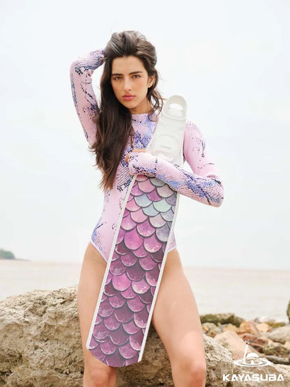 FENPO WET LOOK DIVING SUIT STYLISH HIGH QUALITY SCUBA GEAR