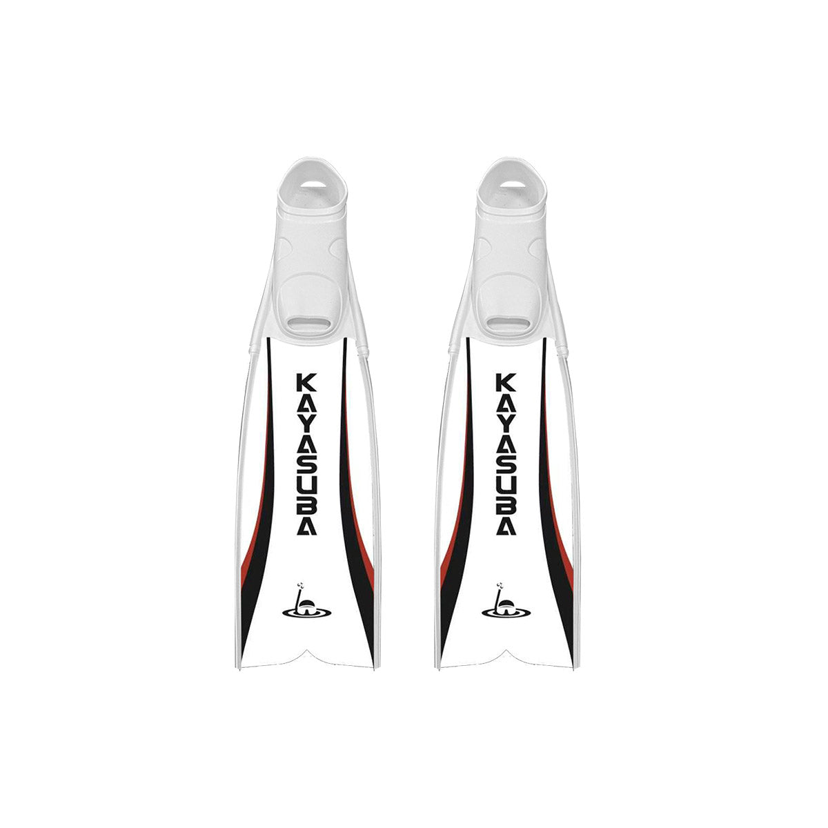 KAYASUBA WHITE BLADE CARBON FIBER FIN BLADES