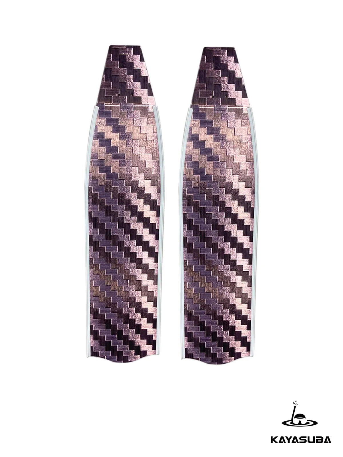 KAYASUBA PINKARGENT CARBON FIBER FIN BLADES