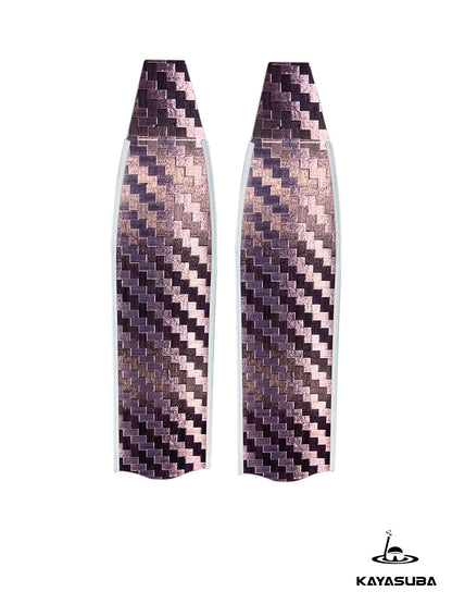 KAYASUBA PINKARGENT CARBON FIBER FIN BLADES
