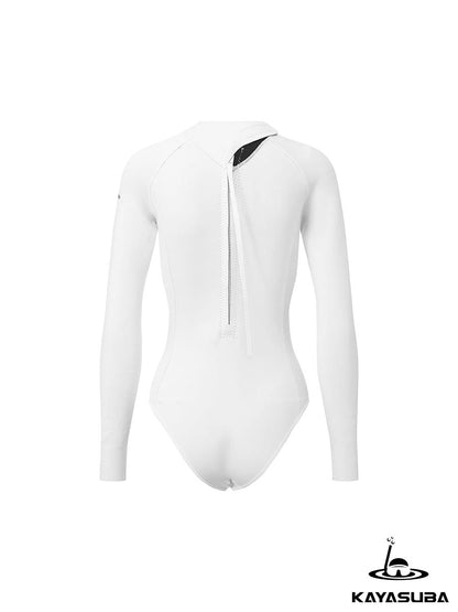 ARCTIC WHITE WET LOOK DIVING SUIT STYLISH HIGH QUALITY SCUBA GEAR