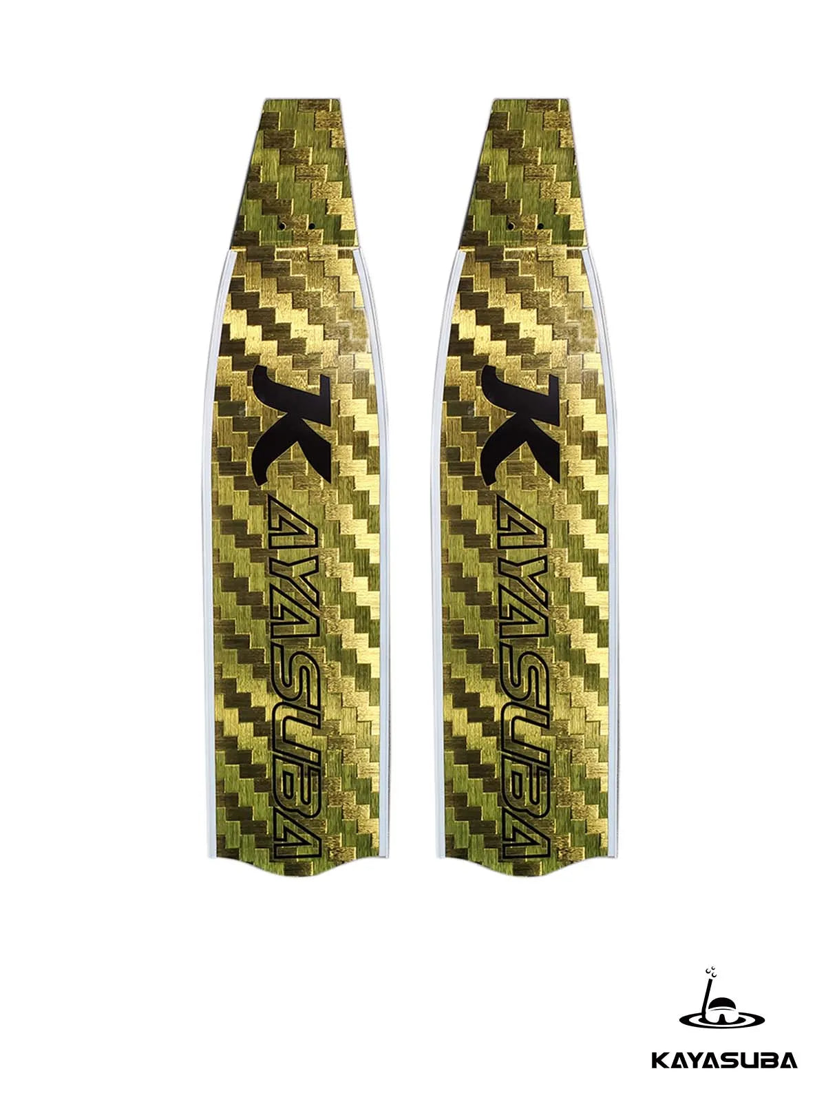 KAYASUBA PALLIDARGENT CARBON FIBER FIN BLADES