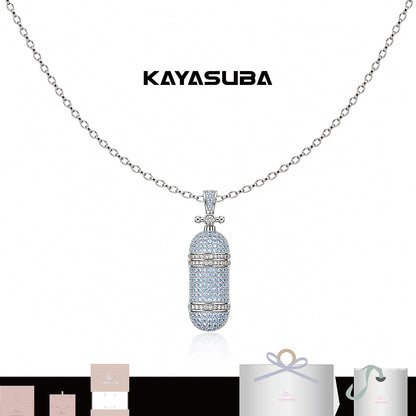 KAYASUBA BREATHDEEP OXYGEN TANK DIVING NECKLACE DIVE BUDDY GIFT