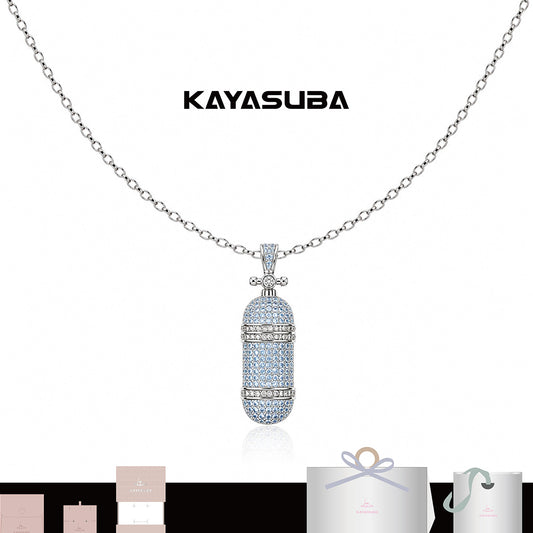 KAYASUBA BREATHDEEP OXYGEN TANK DIVING NECKLACE DIVE BUDDY GIFT
