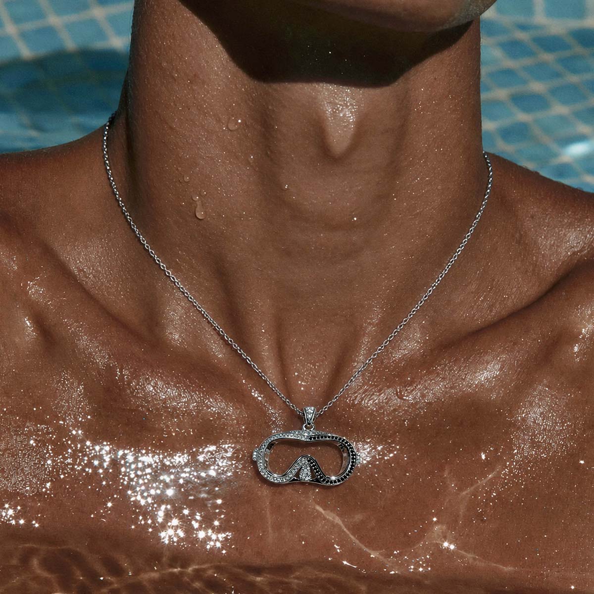 KAYASUBA SEAVISION MASK NECKLACE DIVING COUPLE GIFT