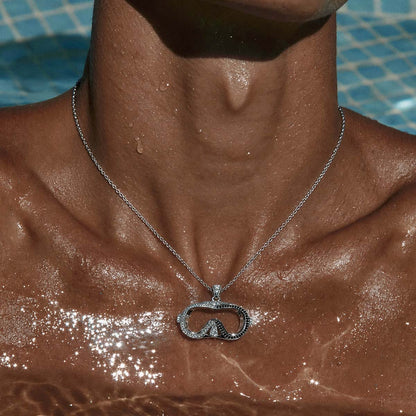KAYASUBA SEAVISION MASK NECKLACE DIVING COUPLE GIFT