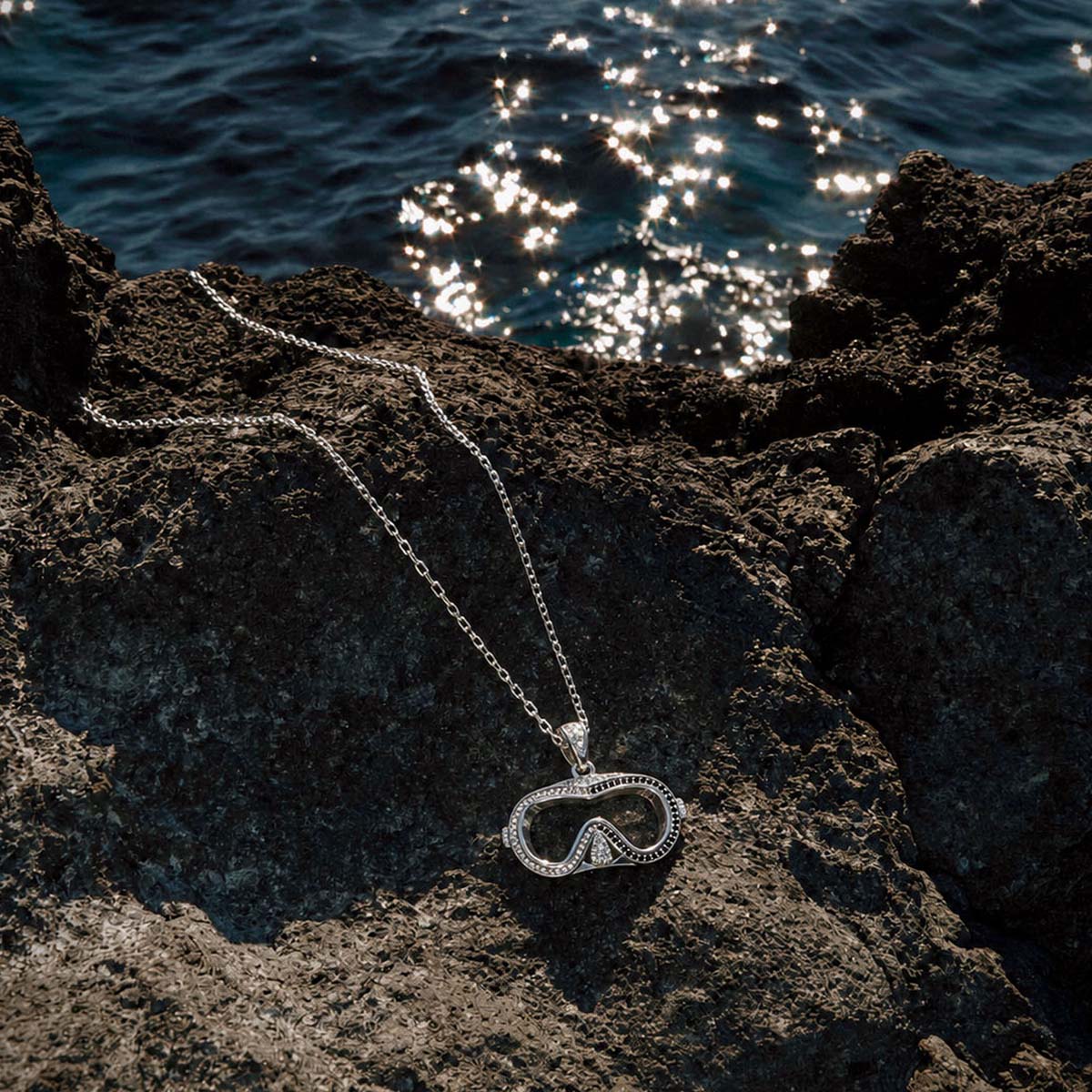 KAYASUBA SEAVISION MASK NECKLACE DIVING COUPLE GIFT